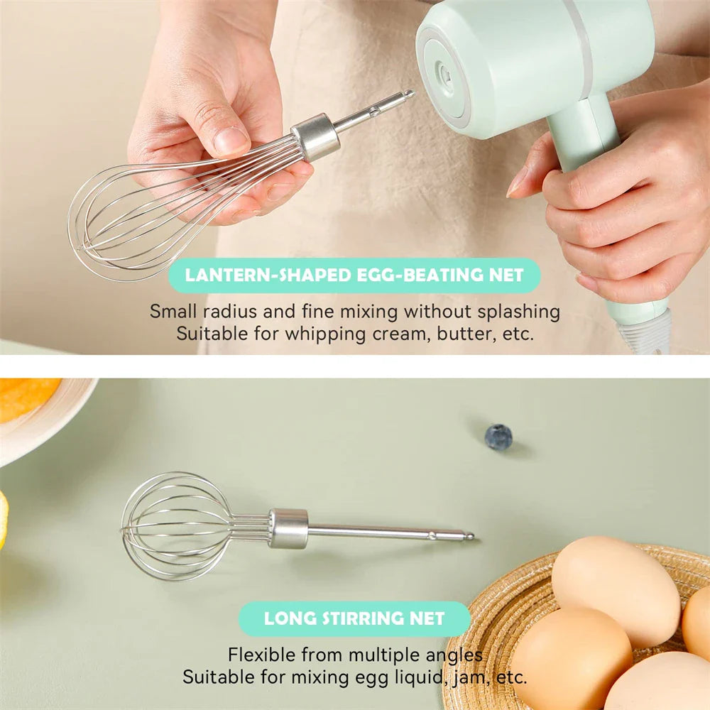 Portable Electric Blender Mixer Set